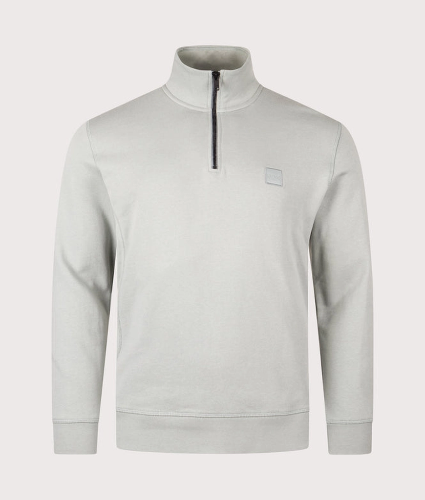 Hugo Boss Mens Quarter Zip Zetrust Sweatshirt